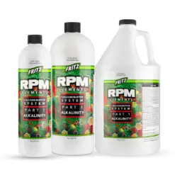 Fritz RPM alkalinity, reef buffer part 1, liquid alkalinity supplement, carbonate hardness booster, high purity alk buffer, phosphate-free alkalinity, RPM elements alkalinity, reef dosing alk, reef pH buffer, precise alk dosing